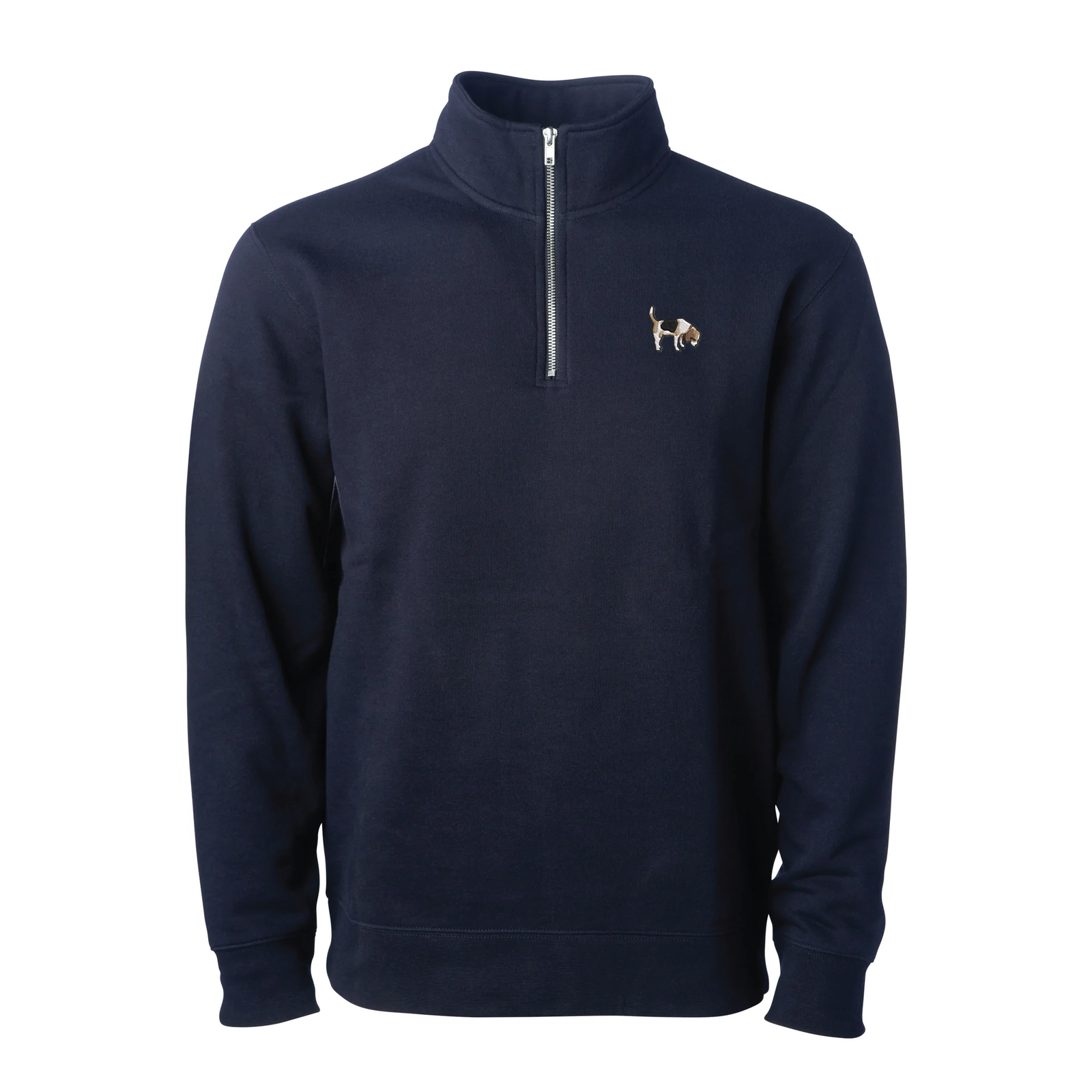 Embroidered Quarter Zip - Beagle