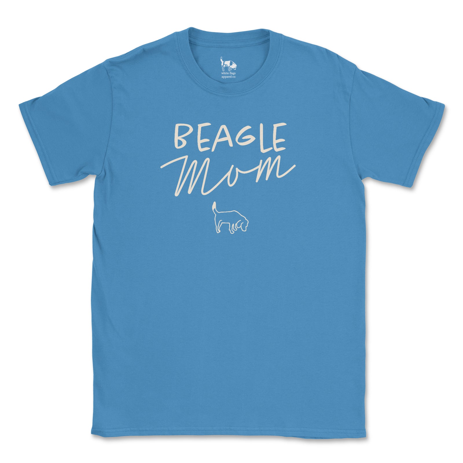 Everyday Tee - Beagle Mom Cursive