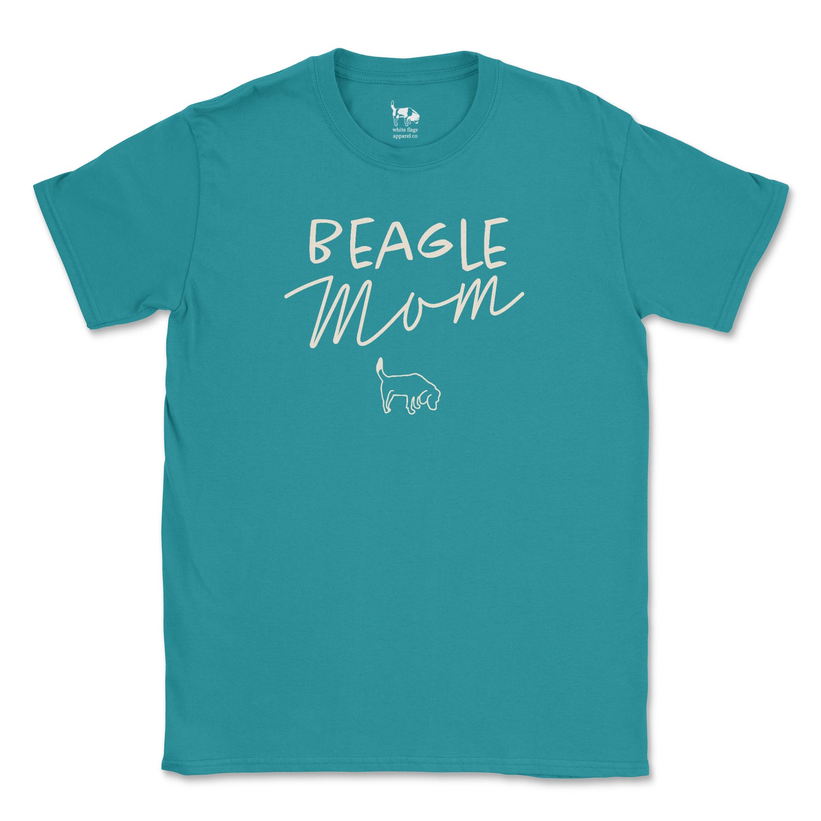 Everyday Tee - Beagle Mom Cursive