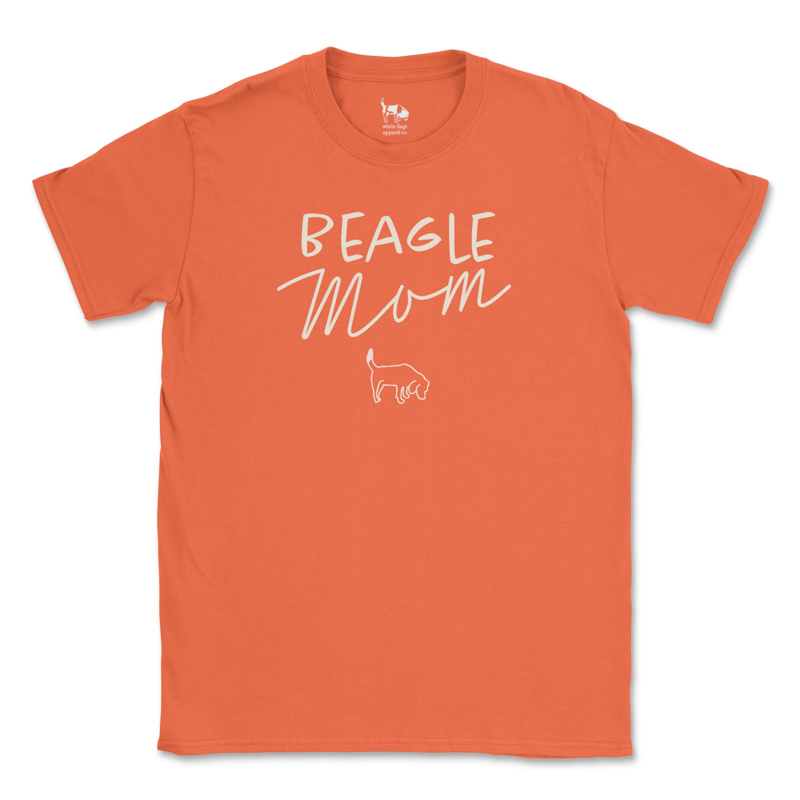 Everyday Tee - Beagle Mom Cursive