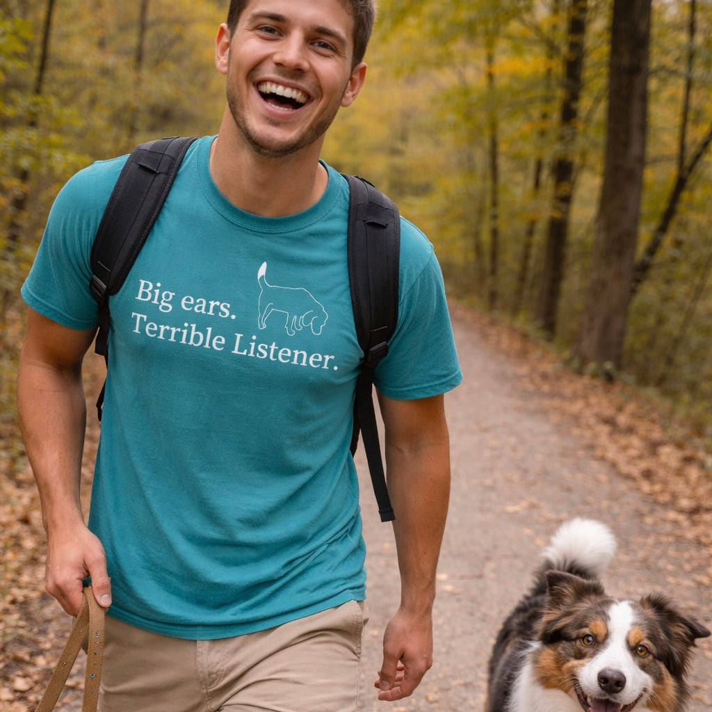 Rescue Tee - Big Ears Terrible Listener - Short Sleeve