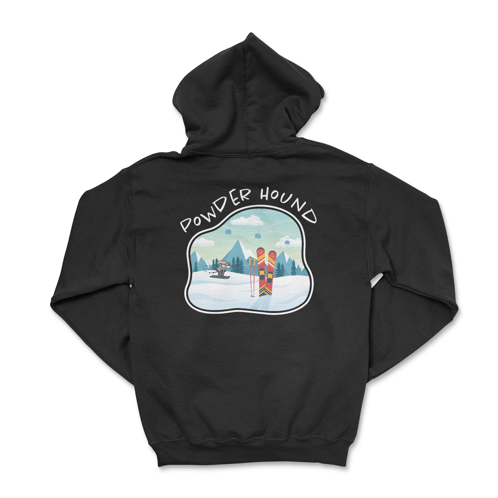 Campus Hoodie - Powder Hound