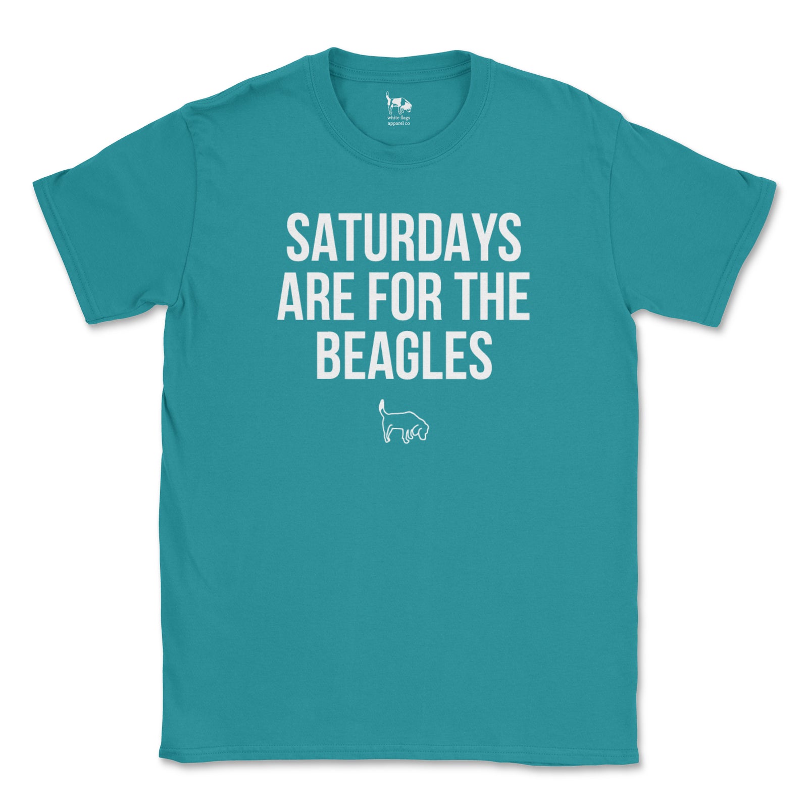 Everyday Tee - Saturdays are for the Beagles