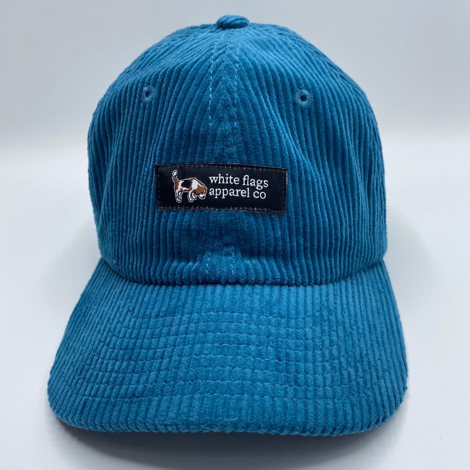 Woven Label Corduroy Cap