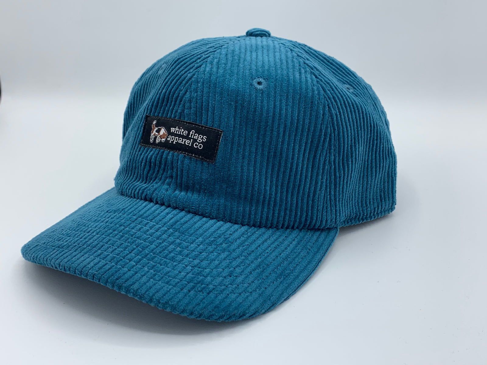 Woven Label Corduroy Cap