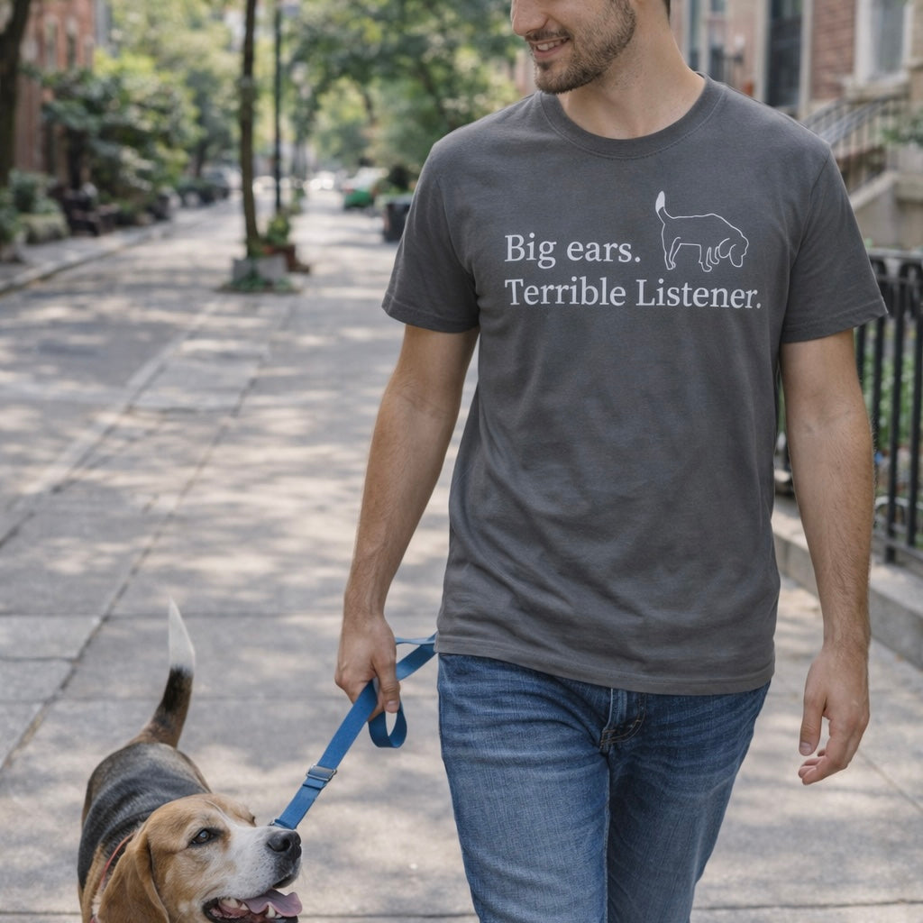 Rescue Tee - Big Ears Terrible Listener - Short Sleeve