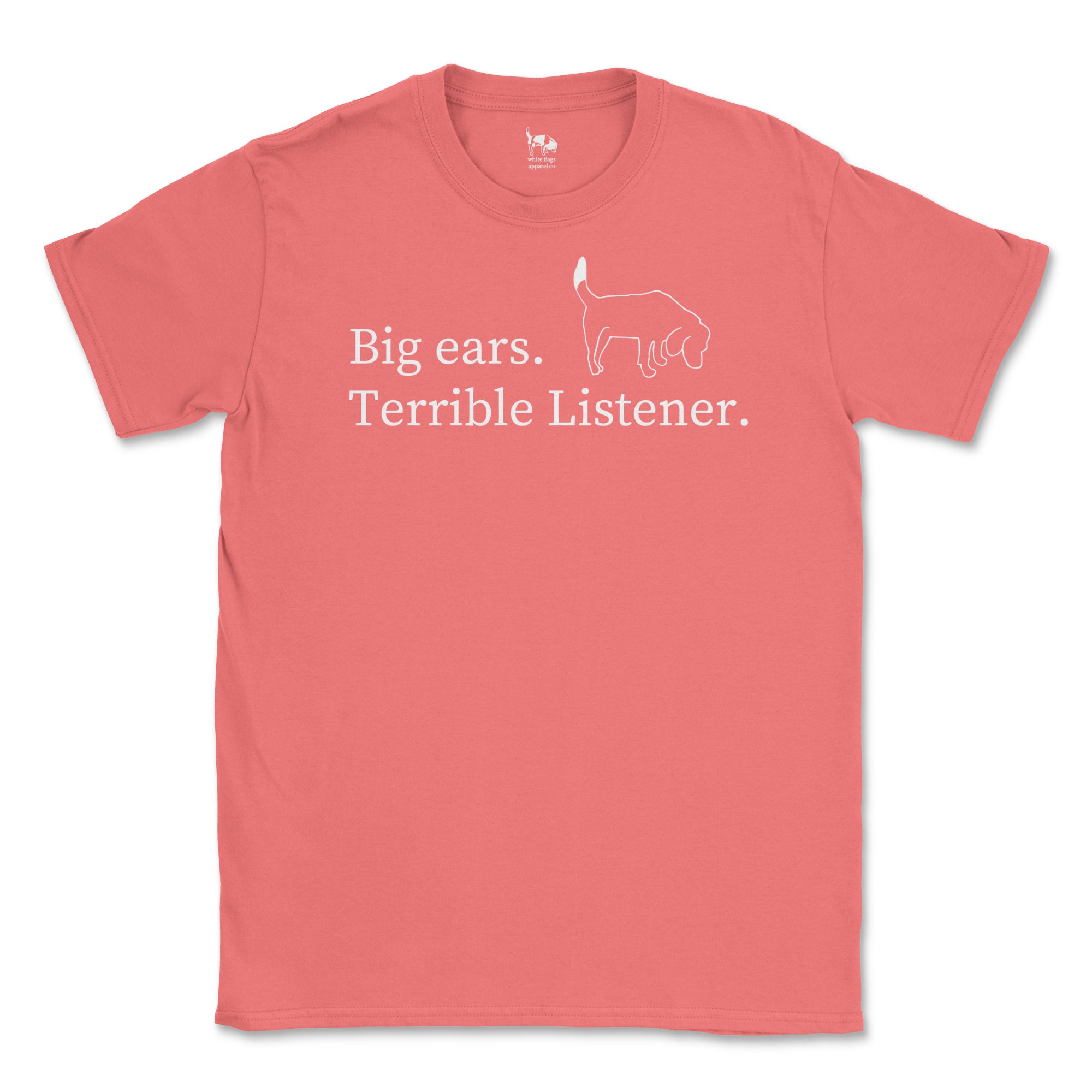 Rescue Tee - Big Ears Terrible Listener - Short Sleeve