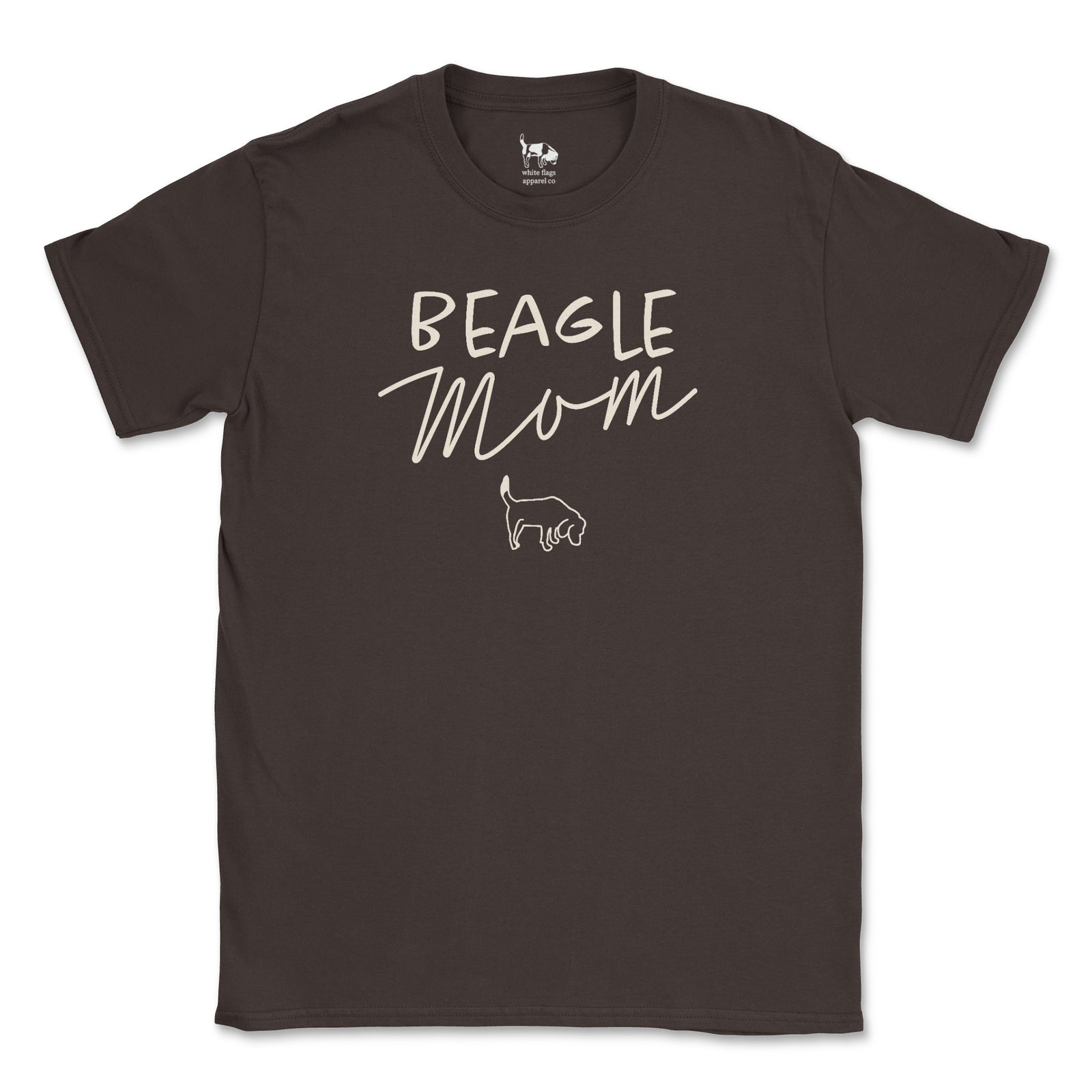 Everyday Tee - Beagle Mom Cursive