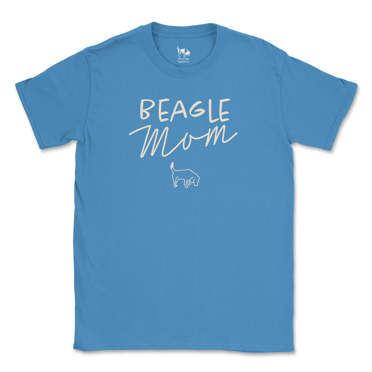 Everyday Tee - Beagle Mom Cursive