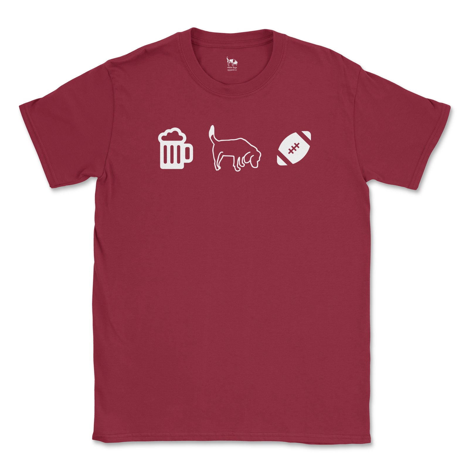 Everyday Tee - Beers Beagles Football Short Sleeve