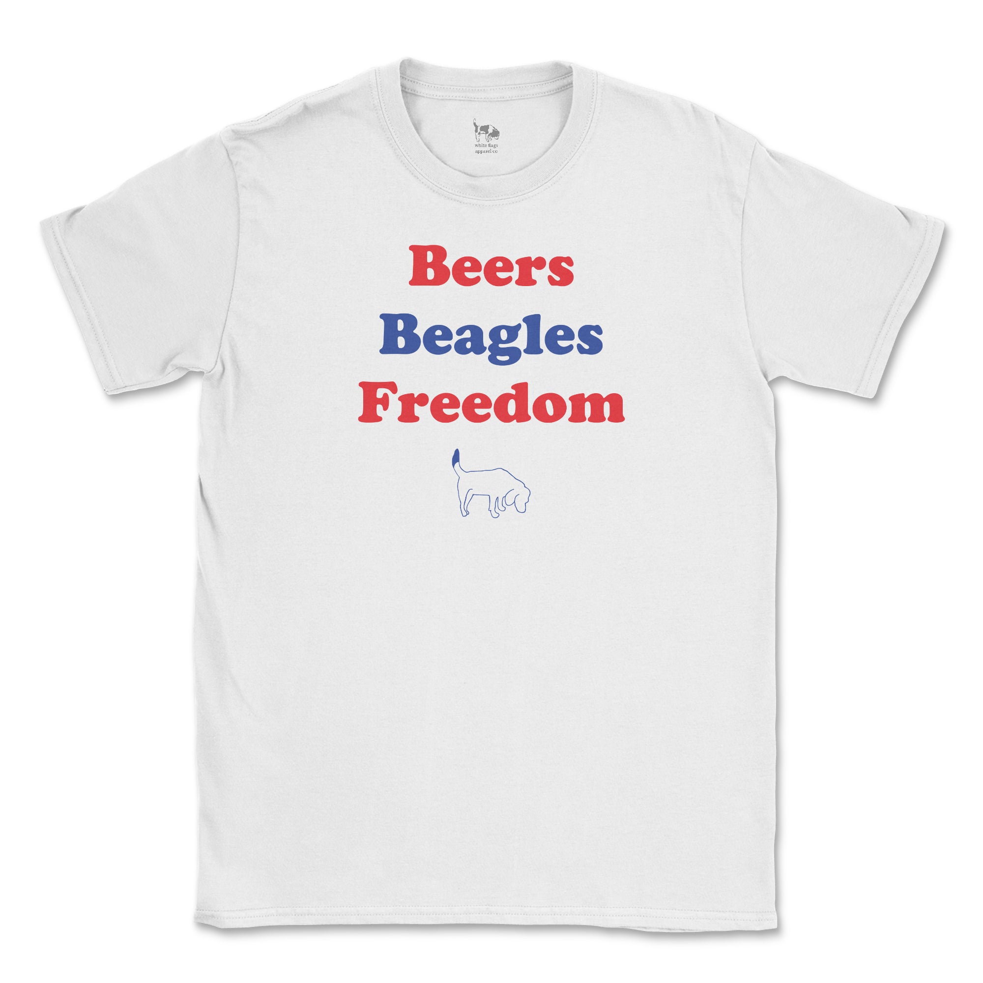Everyday Tee - Beers Beagles Freedom Short Sleeve