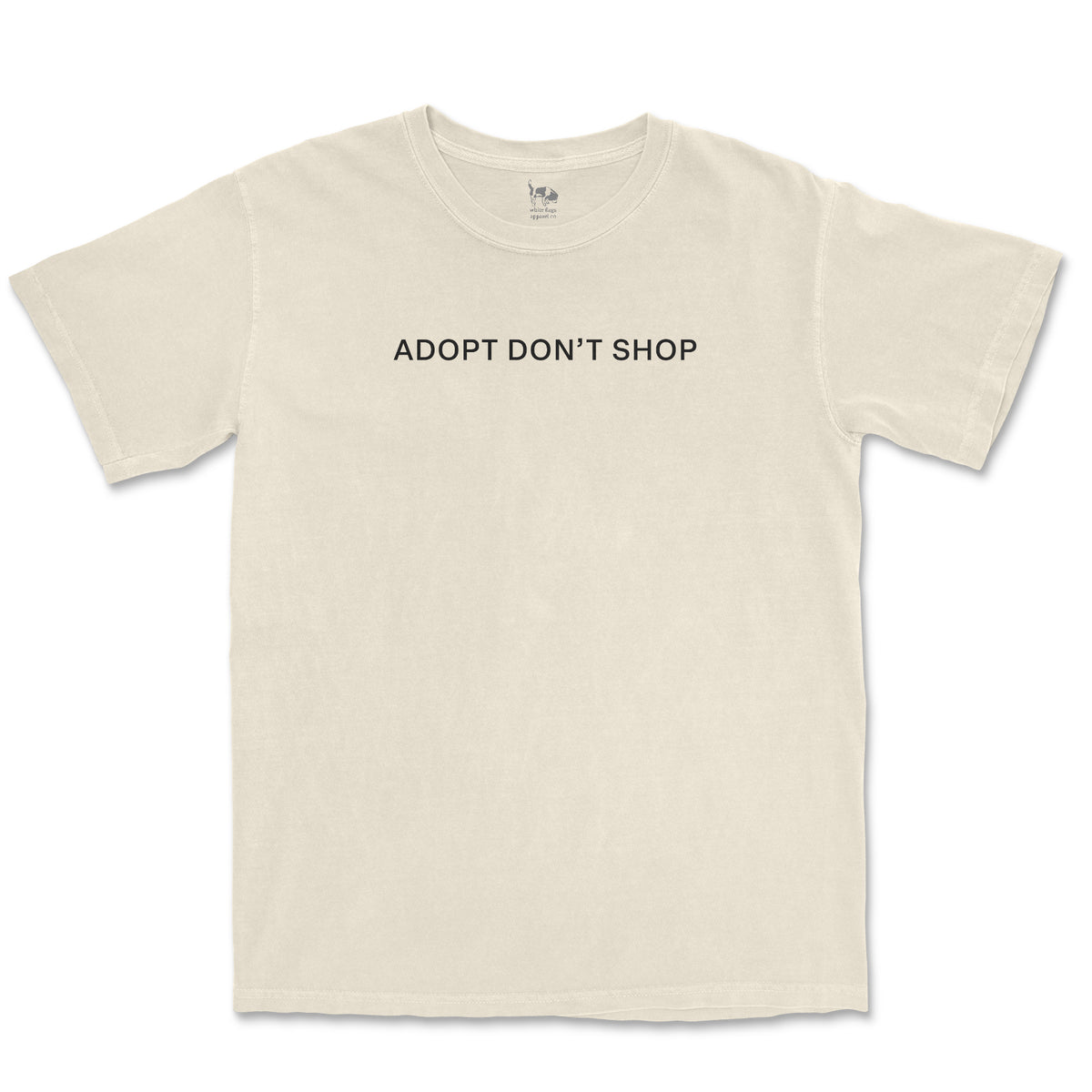 Rescue Tee - Adopt Don&#39;t Shop Minimalist Short Sleeve