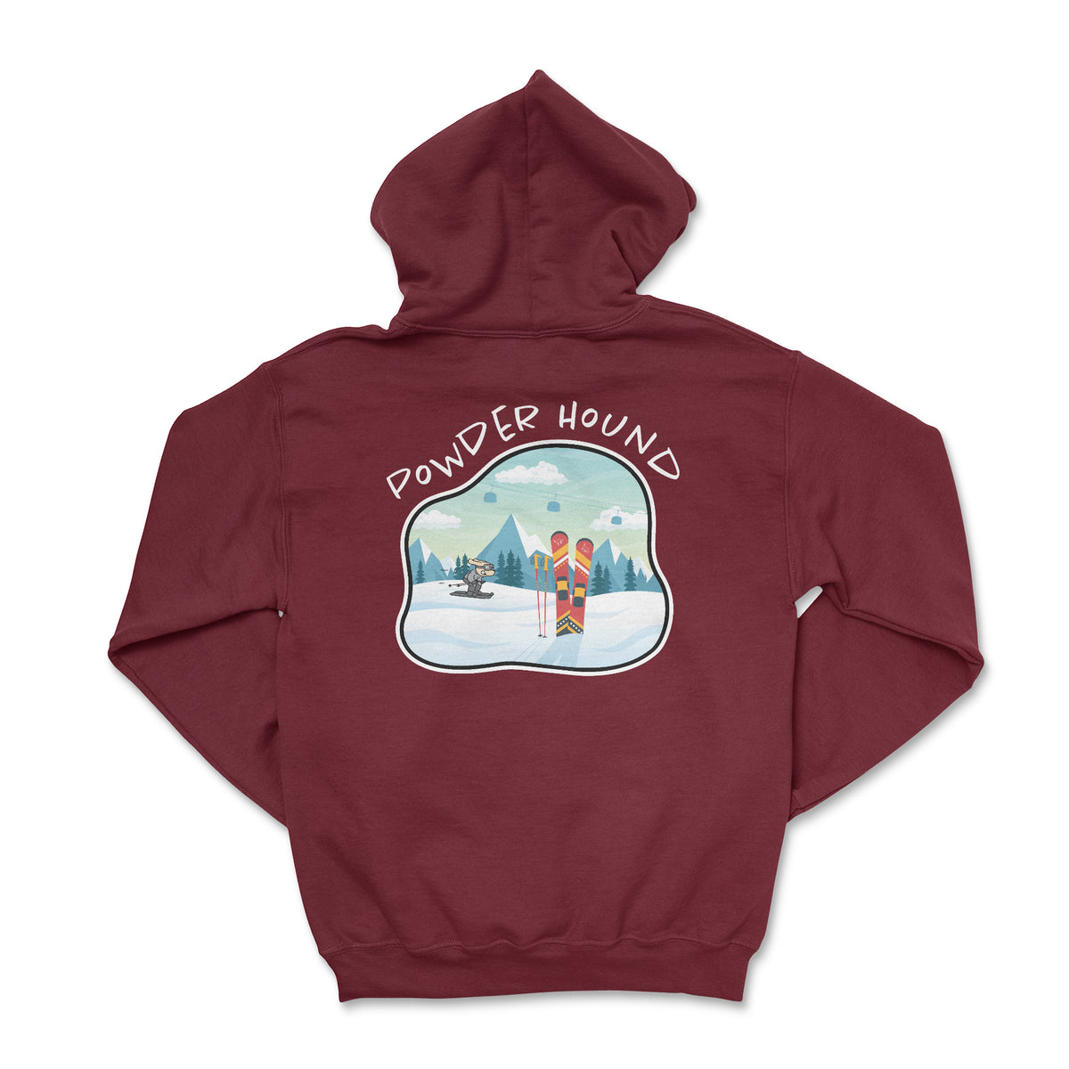 Campus Hoodie - Powder Hound