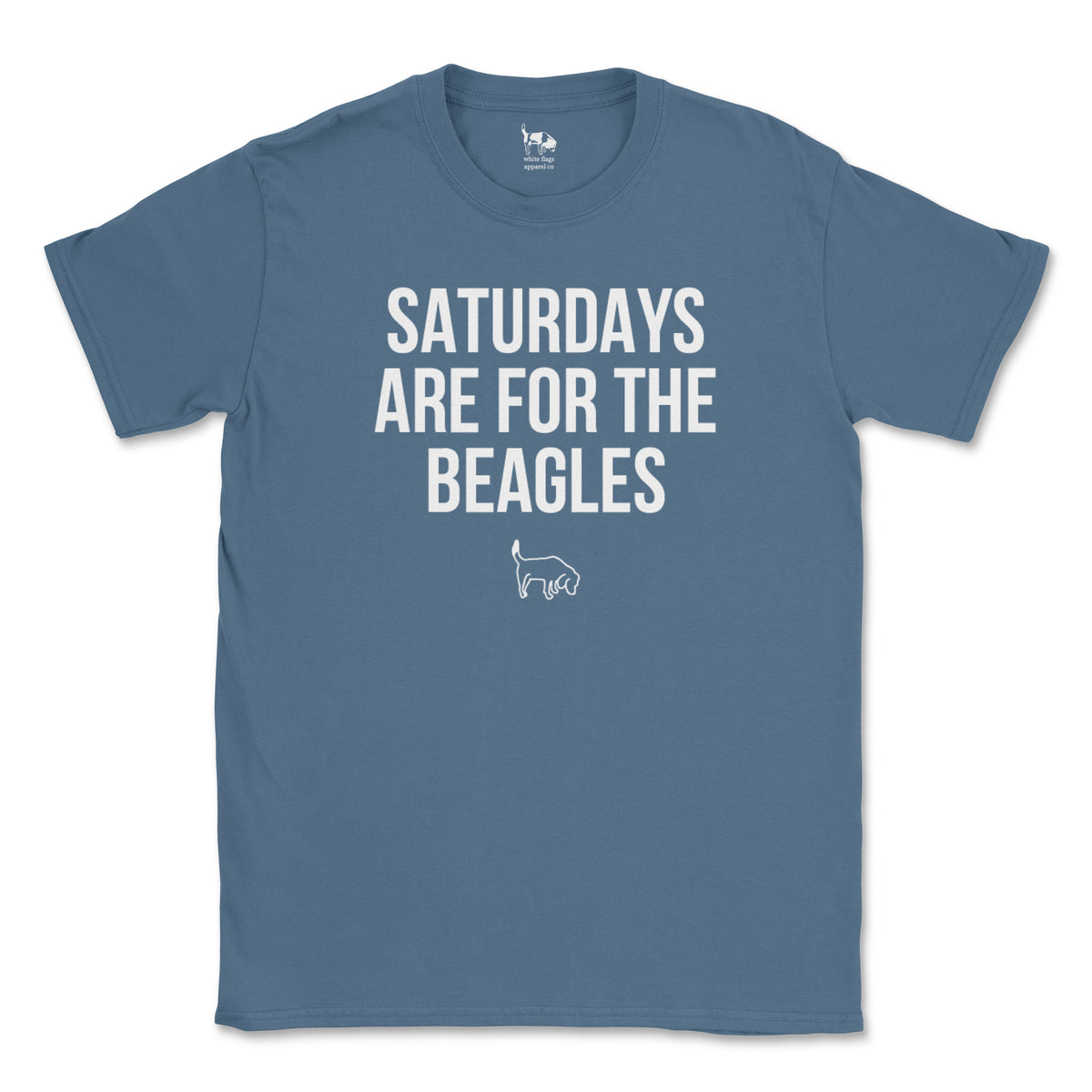 Everyday Tee - Saturdays are for the Beagles