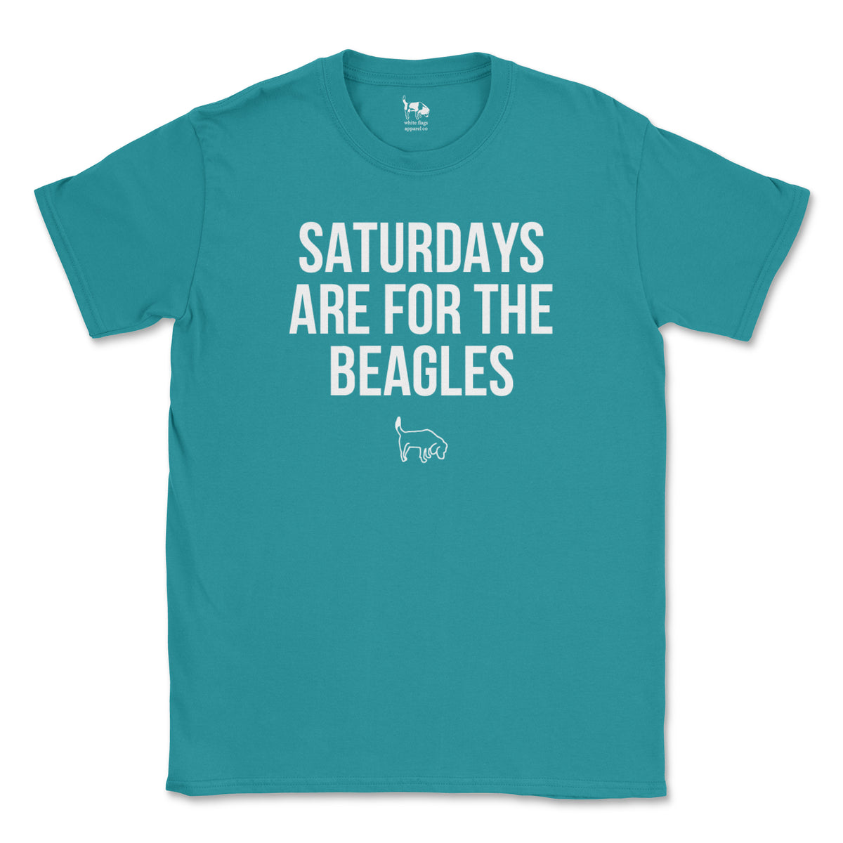 Everyday Tee - Saturdays are for the Beagles