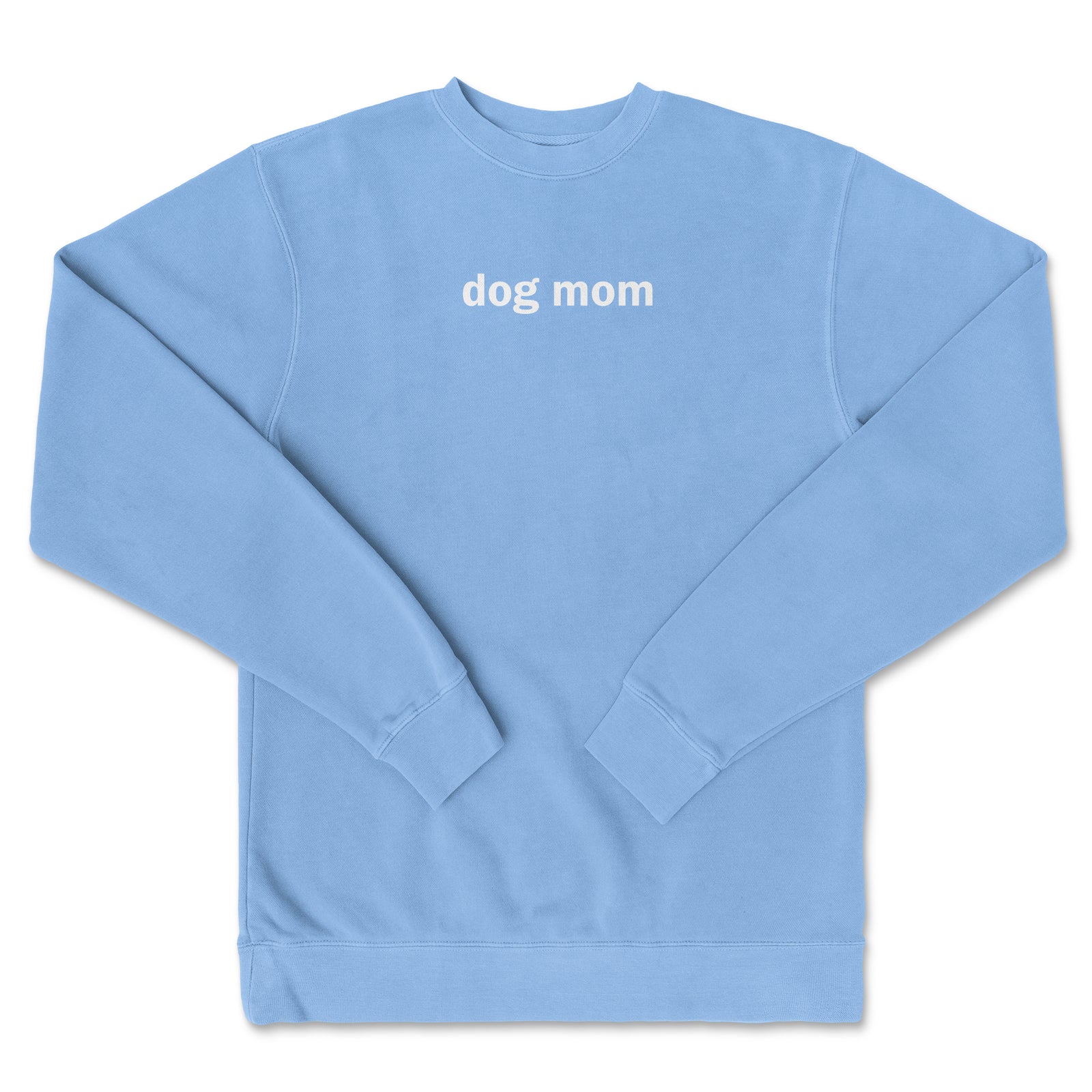 Soft Pastel Crew - Dog Mom Embroidery