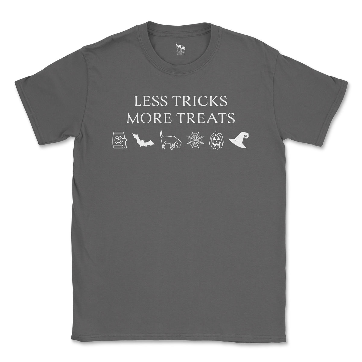 Everyday Tee - Less Tricks More Treats