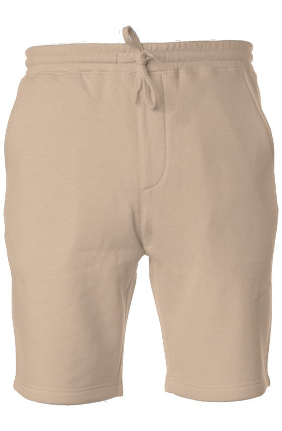 Men's Garment-Dyed Fleece Sweat-Shorts - Sand