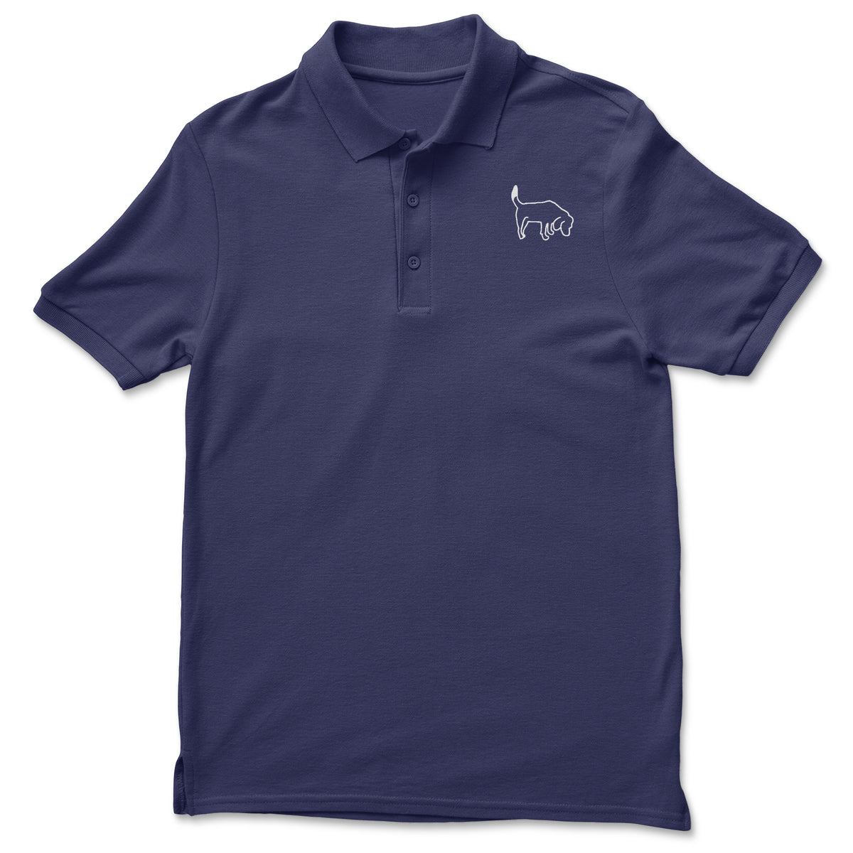 Embroidered Polo - Outline Logo