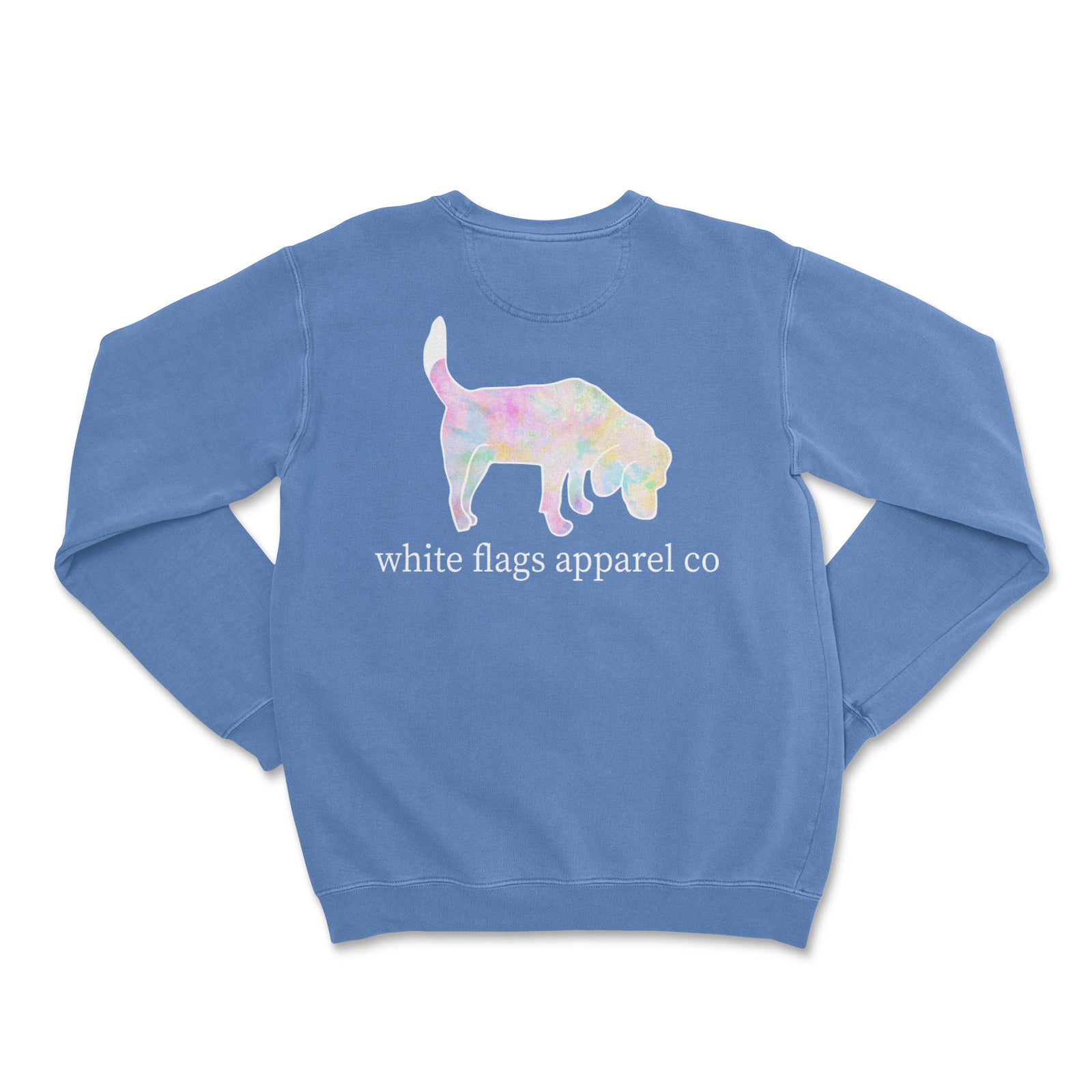 Soft Pastel Crewneck - Watercolor Fill