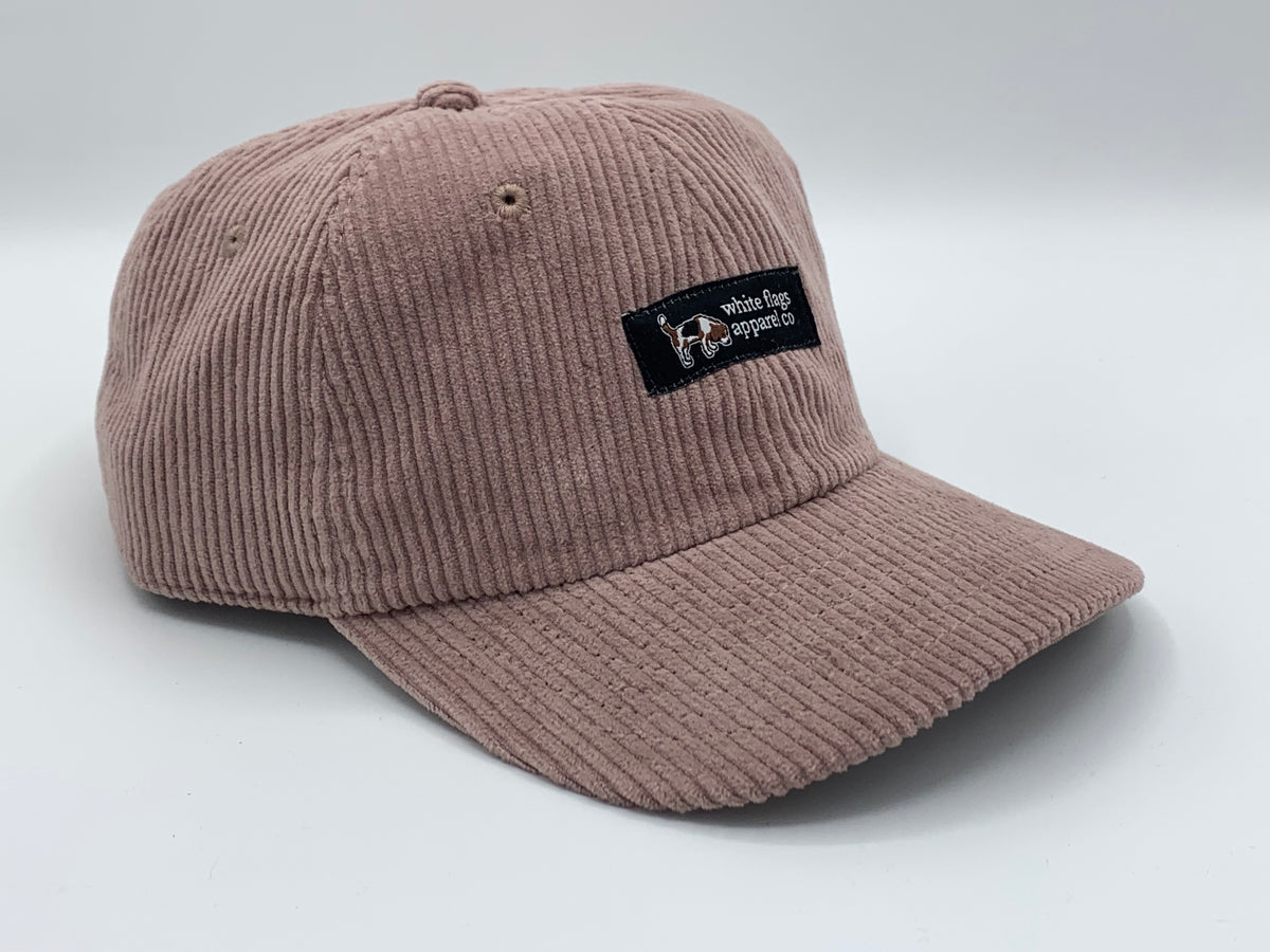 Woven Label Corduroy Cap