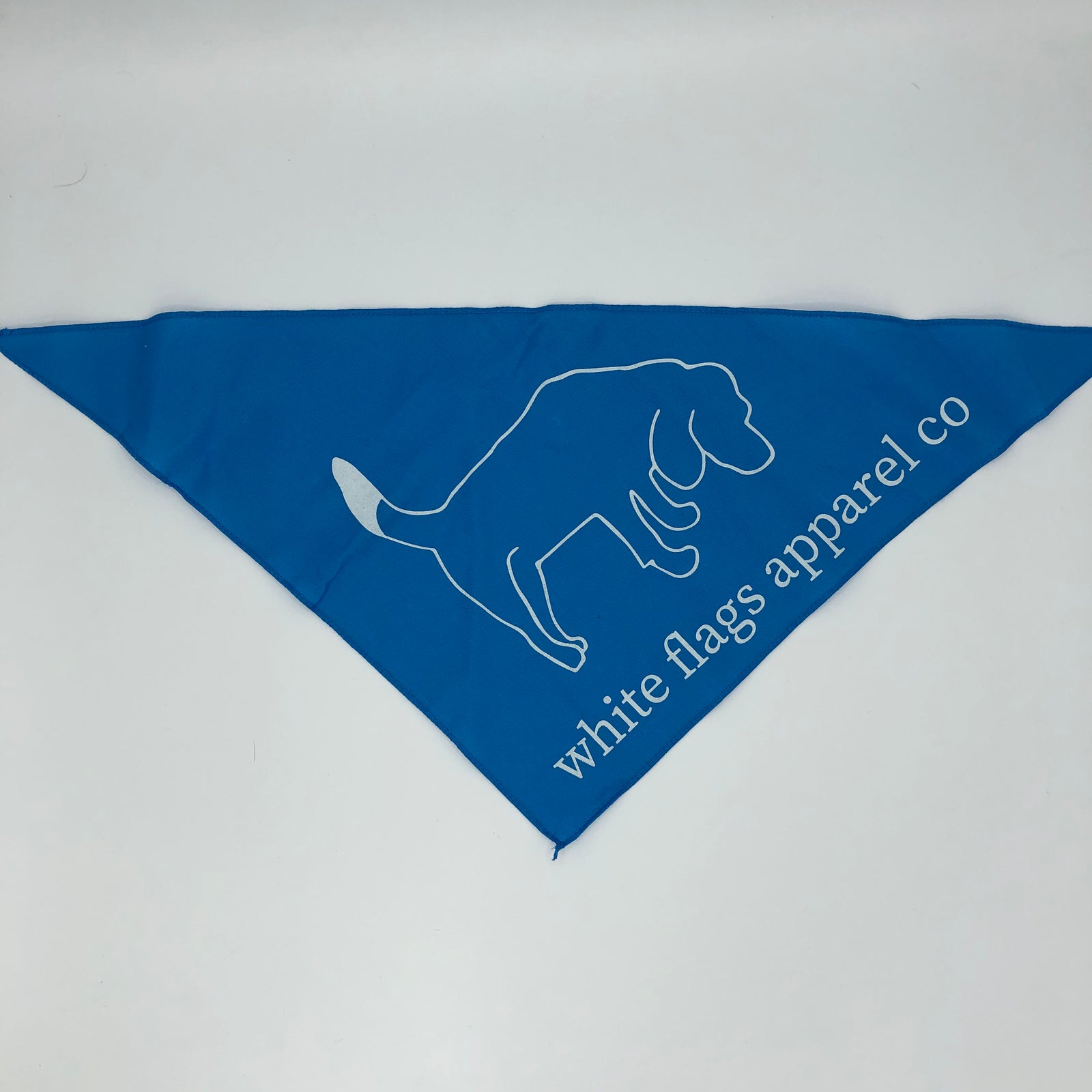 White Flags Outline Logo Pet Bandana