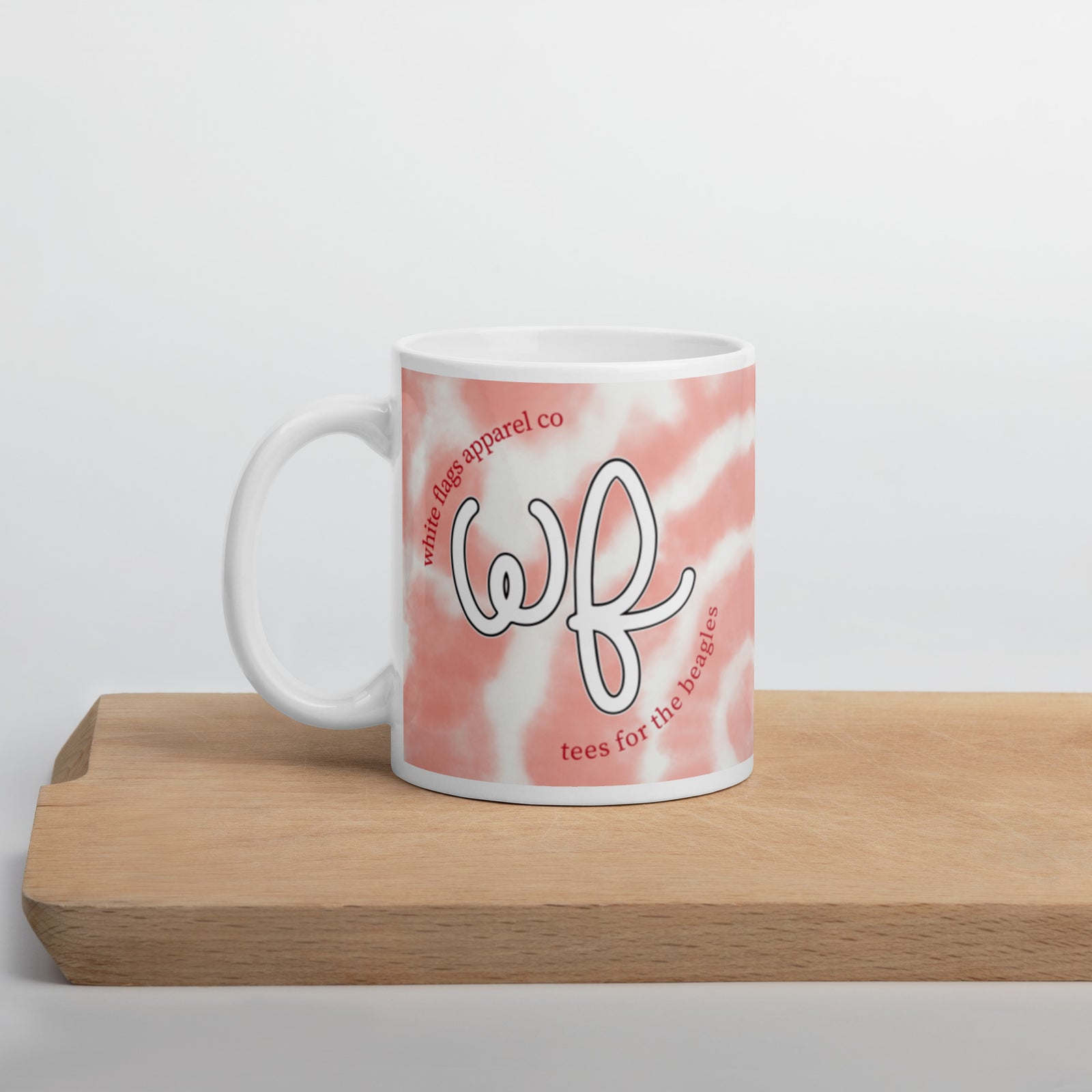 Coffee Mug - Red Tie-Dye