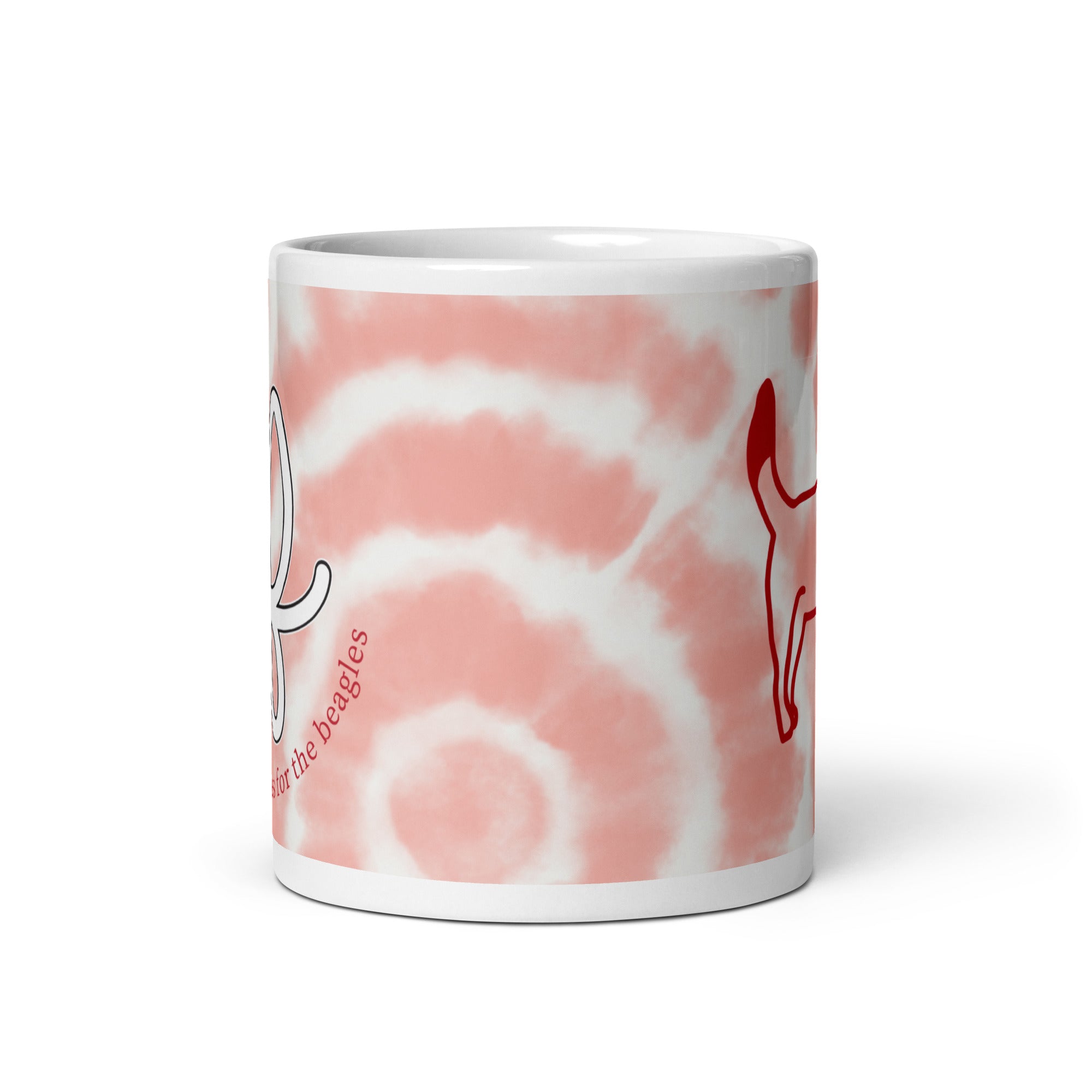 Coffee Mug - Red Tie-Dye